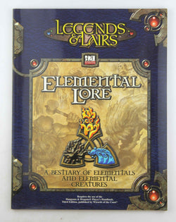 Legends & Lairs: Elemental Lore, by Gomes, Nick,Parent, Jason,Kalvar, Shannon,Muder, Shawn  