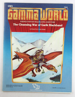 The Cleansing War of Garik Blackhand (Gamma World Adventure GW3), by Garry Spiegle,Michael Price  