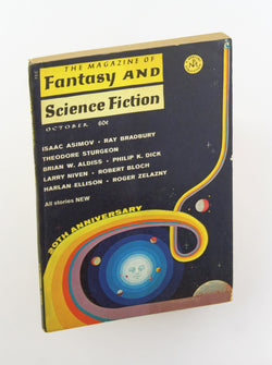 The Magazine of Fantasy and Science Fiction October 1969, by Asimov, Bradbury, Dick, Zelazny, et al  