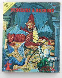 D&D Basic Set Dungeons & Dragons 1001 VG, by Gygax, Arneson  