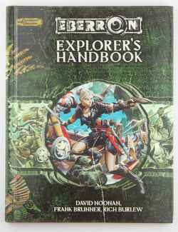 D&D Eberron Explorer's Handbook Scratch, by Noonan, et al  