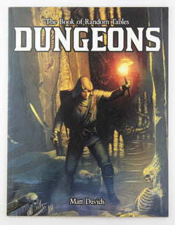 The Book of Random Tables: Dungeons: Generate Dungeons for Fantasy Tabletop RPGs, by Davids, Matt  