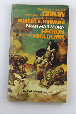 Legion from the Shadows, by Karl Edward Wagner  First Edition