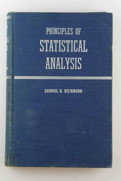 Principles of statistical analysis, by Richmond, Samuel Bernard  