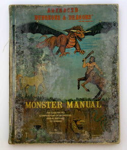 AD&D Monster Manual First Printing Dungeons & Dragons, by Gary Gygax  