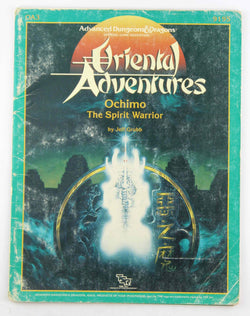 AD&D Ochimo The Spirit Warrior Oriental Adventures, by Jeff Grubb  