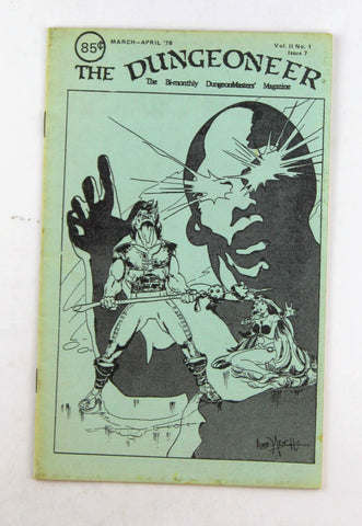 The Dungeoneer Bi-Monthly DMs Magazine #7 Mar-Apr 1978, by Jaquays, et al  