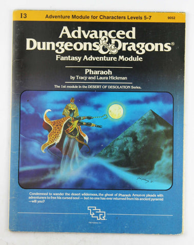 AD&D I3 Pharaoh VG!, by Hickman  