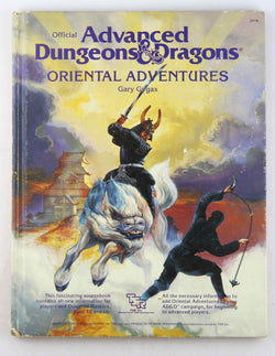 AD&D Oriental Adventures Loose Pages, by Gygax  