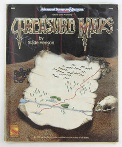AD&D 2e Treasure Maps Rub, by Slade Henson  