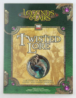 Legends & Lairs: Twisted Lore, by Fantasy Flight Games  