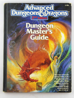 AD&D 2e Dungeon Master's Guide G+, by David Zeb Cook  