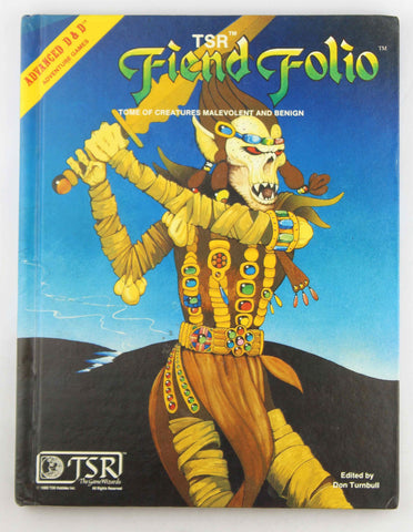 Fiend Folio: Tome of Creatures Malevolent and Benign: (Advanced Dungeons and Dragons), by   