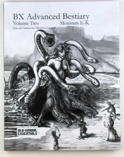 BX Advanced Bestiary Volume 2 Monsters E-K OSR RPG, by Todd Leback  