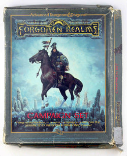 AD&D 2e Forgotten Realms Campaign Set Rougher, by Greenwood  