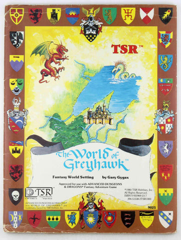 AD&D The World of Greyhawk Folio, by Gary Gygax  