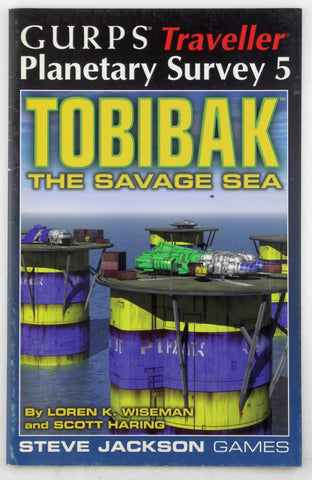 GURPS Traveller Tobibak Savage Sea Planetary Survey 5, by Wiseman, Haring  