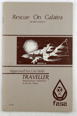 Rescue on Galatea (Traveller Sci-Fi Roleplaying), by Mark Lawrence  