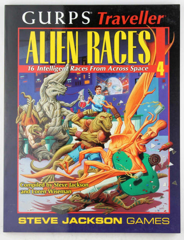 GURPS RPG Traveller Alien Races 4, by Jackson, Wiseman  