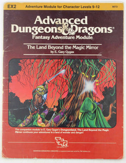 AD&D EX2 The Land Beyond The Magic Mirror Soiling, by E Gary Gygax  