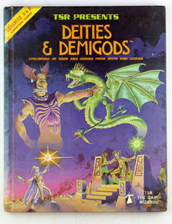 AD&D Cthulhu Deities & Demigods 2nd Printing Stained, by Ward  