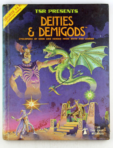 AD&D Cthulhu Deities & Demigods 2nd Printing Stained, by Ward  