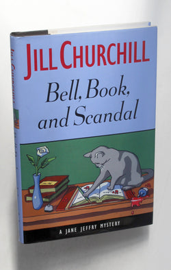 Bell, Book, and Scandal VG, by Jill Churchill Signed First Edition