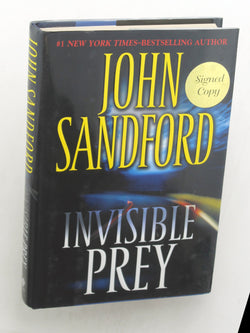Invisible Prey, by Sandford, John Signed First Edition