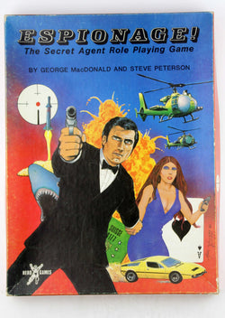 Espionage Secret Agent RPG, by George Macdonald, Steve Peterson  