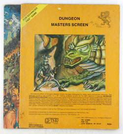 Dungeon Masters Screen (For Advanced D& D Game), by   