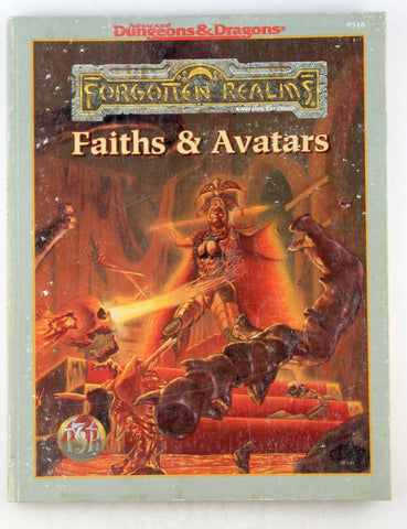 AD&D 2e Faiths & Avatars Forgotten Realms, by Martin, Boyd  