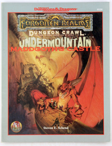 AD&D 2e Undermountain Maddgoth's Castle Dungeon Crawl, by Schend  