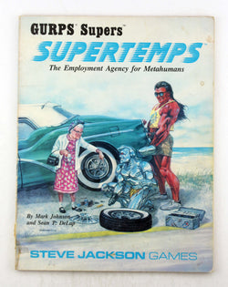 Supertemps (GURPS Supers), by Mark Johnson,Sean T. DeLap  