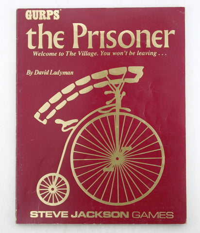 GURPS The Prisoner Roleplaying In The Village, by Steve Jackson,David Ladyman  