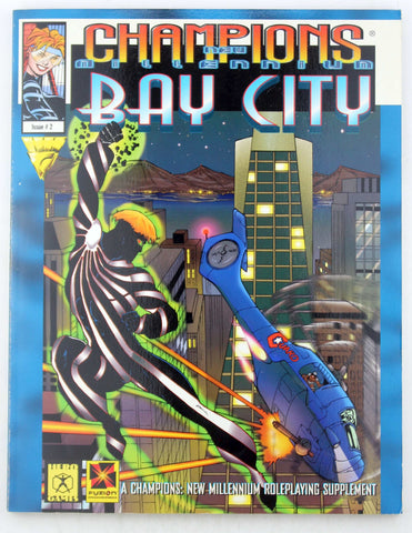 Champions New MIllennium RPG Bay City, by Grau, et al  