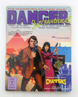Danger International (Hero Games), by Garrett,L.Douglas,George Macdonald and Steve Peterson  