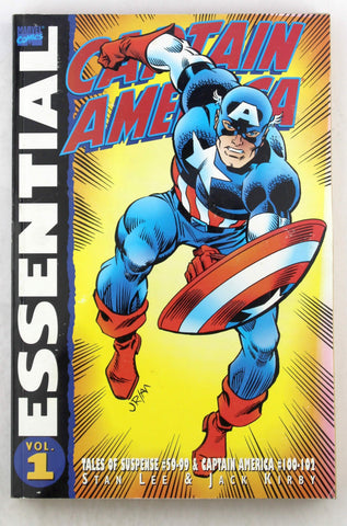 Essential Captain America, Vol. 1 (Marvel Essentials), by Kirby, Jack,Lee, Stan  