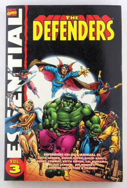 Essential Defenders, Vol. 3 (Marvel Essentials), by Gerry Conway,David Anthony Kraft,Steve Gerber,Roger Slifer,Chris Claremont,Don McGregor,John Warner,Ed Hannigan  