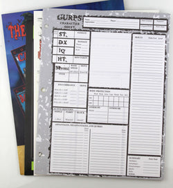 GURPS Character Sheets (Summer of Horror, by   