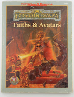 AD&D 2e Faiths & Avatars Forgotten Realms Rubbed, by Martin, Boyd  