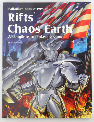 Rifts Chaos Earth: A Complete Role-Playing Game, by Siembieda, Kevin Signed First Edition