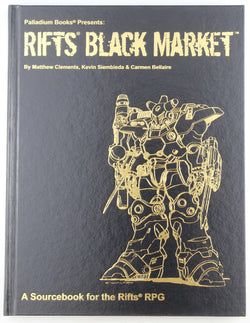 Rifts Black Market Special Edition, by Clements, Siembieda, Bellaire Signed First Edition