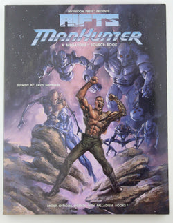 Rifts RPG Manhunter, by Siembieda Signed First Edition