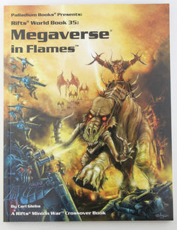 Rifts RPG Book 35 Megaverse in Flames, by Gleba  