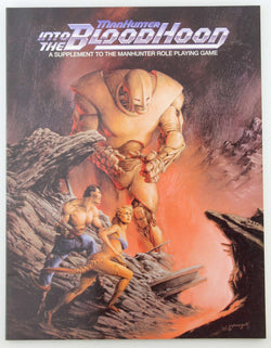 Manhunter RPG Into The Bloodhood Autographed, by Shomo, et al Signed 