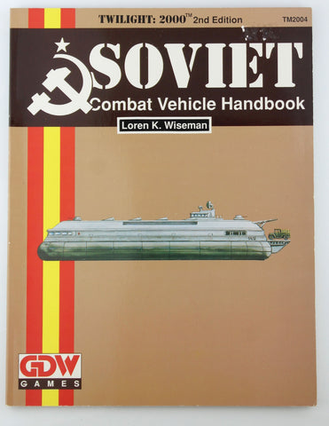 Twilight 2000 2e RPG Soviet Vehicle Handbook, by Wiseman  