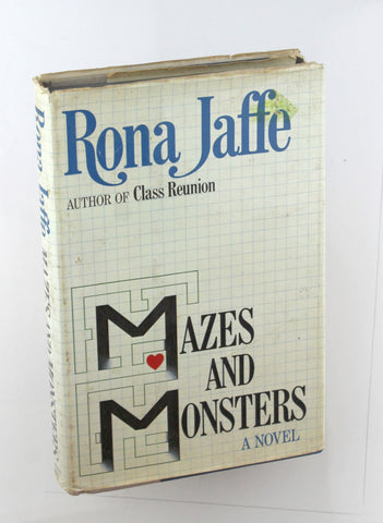 Mazes and Monsters: A Novel, by Rona Jaffe  First Edition