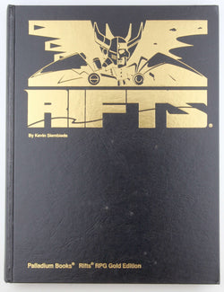 Rifts RPG Gold Edition 526/600, by Kevin Siembieda Signed 