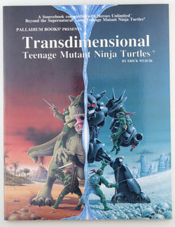 Transdimensional TMNT Signed RPG, by Wujcik Signed First Edition