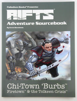 Rifts Adventure SOurcebook Chi-Town Burbs, by Siembieda  